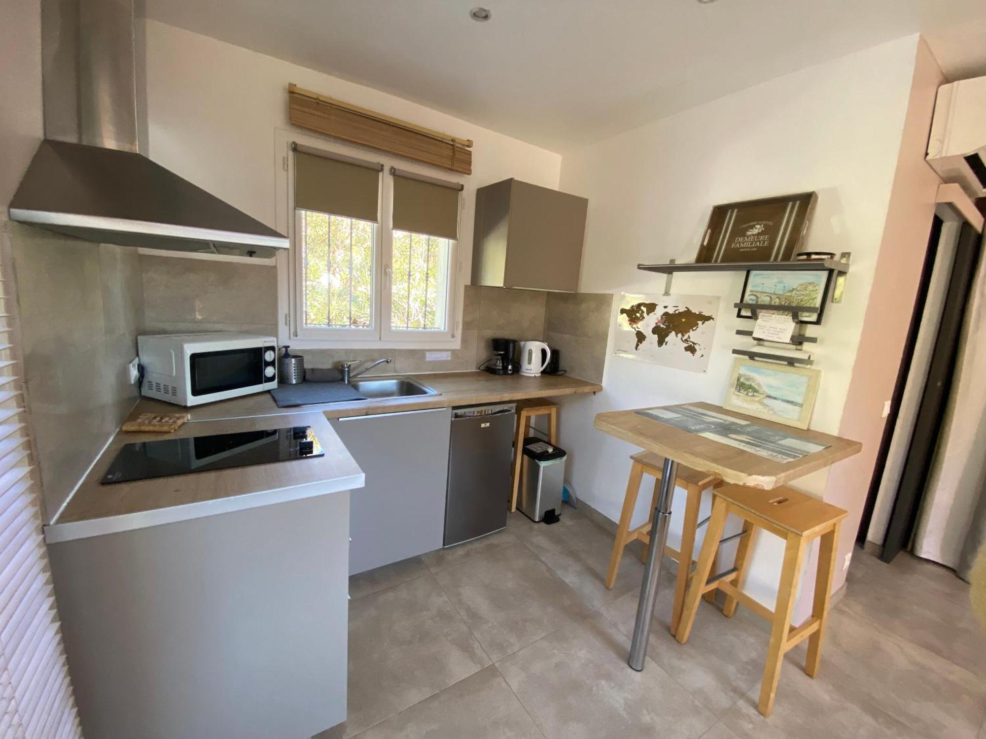 Studio Pied Village Eze - Dans Villa Recente - Parking Gratuit Exterior foto